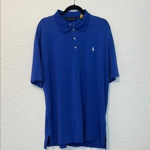 Polo by Ralph Lauren Blue Polo Shirt Classic Design